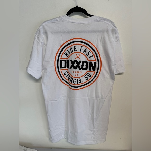 Dixxon Flannel STURGIS RIDE FAST CORPO T-SHIRT. Men’s White Tee- New 2XL - Picture 2 of 4